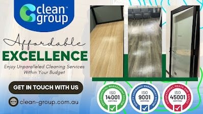 What types of industries does Clean Group serve?