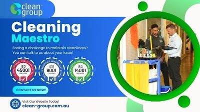 What happens if an office cleaner is unable to complete a job?